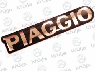 Piaggio en Vespa Piaggio Embleem Sticker - Kleur: Zwart - Zip 50