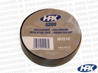 Motip HPX - Isolatie tape - Zwart - 10 Meter