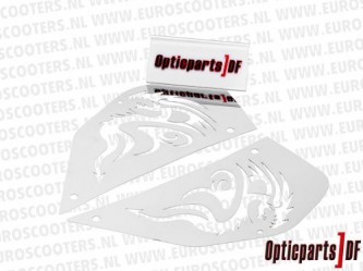 Opticparts Luchtrooster Draak Design Aprilia SR (tot 2005)