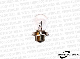 Euroscooters Lamp 12 v. 15 w. Kraaglamp Fitting P26S