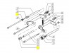 Subframe / Swingarm O-Ring - Gilera & Piaggio 125/180 (2-Takt)1