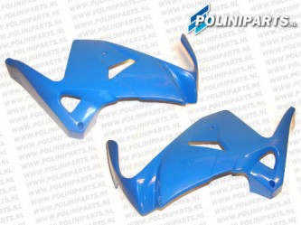 Polini Minibike - Kuip schermen - Links + Rechts - Blauw - 910 S