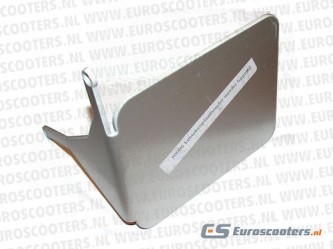 Euroscooters Kentekenplaat houder voor montage op carter - Morini met vierkante plaat