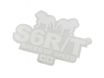 Stage6 Sticker R/T Breed of Speed 91x65mm Wit