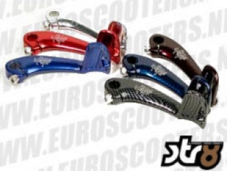STR8 Kickstart pedaal - Peugeot scooters - Rood / Carbon