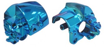 DMP Houder voor stuurschakelaar - Yamaha Aerox - Kant: Rechts - Kleur: Blauw