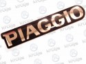 Piaggio Embleem Sticker - Kleur: Zwart - Zip 501