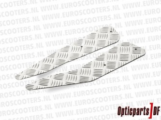 Opticparts Treeplankset - Traanplaat - Peugeot Trekker - Squab - Metall X