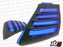 Zij paneel - Aprilia SR Factory - Carbon/Blauw1