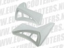 Peugeot Ludix - Voorfront zijspoilers - Kleur: Wit1