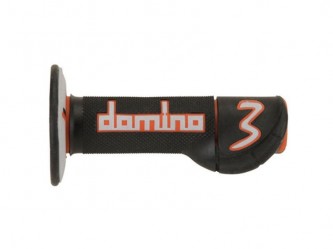Domino Handvatset - Experience 3 - Kleur: Zwart / Oranje / Grijs -