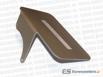 Euroscooters Kentekenplaat houder voor montage op carter - Gilera & Piaggio met langwerpige plaat