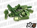 Carterboutset - Aluminium - Peugeot Scooters - Kleur: Groen1